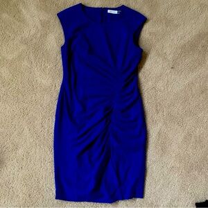 Calvin Klein Blue Cocktail Dress Size 8